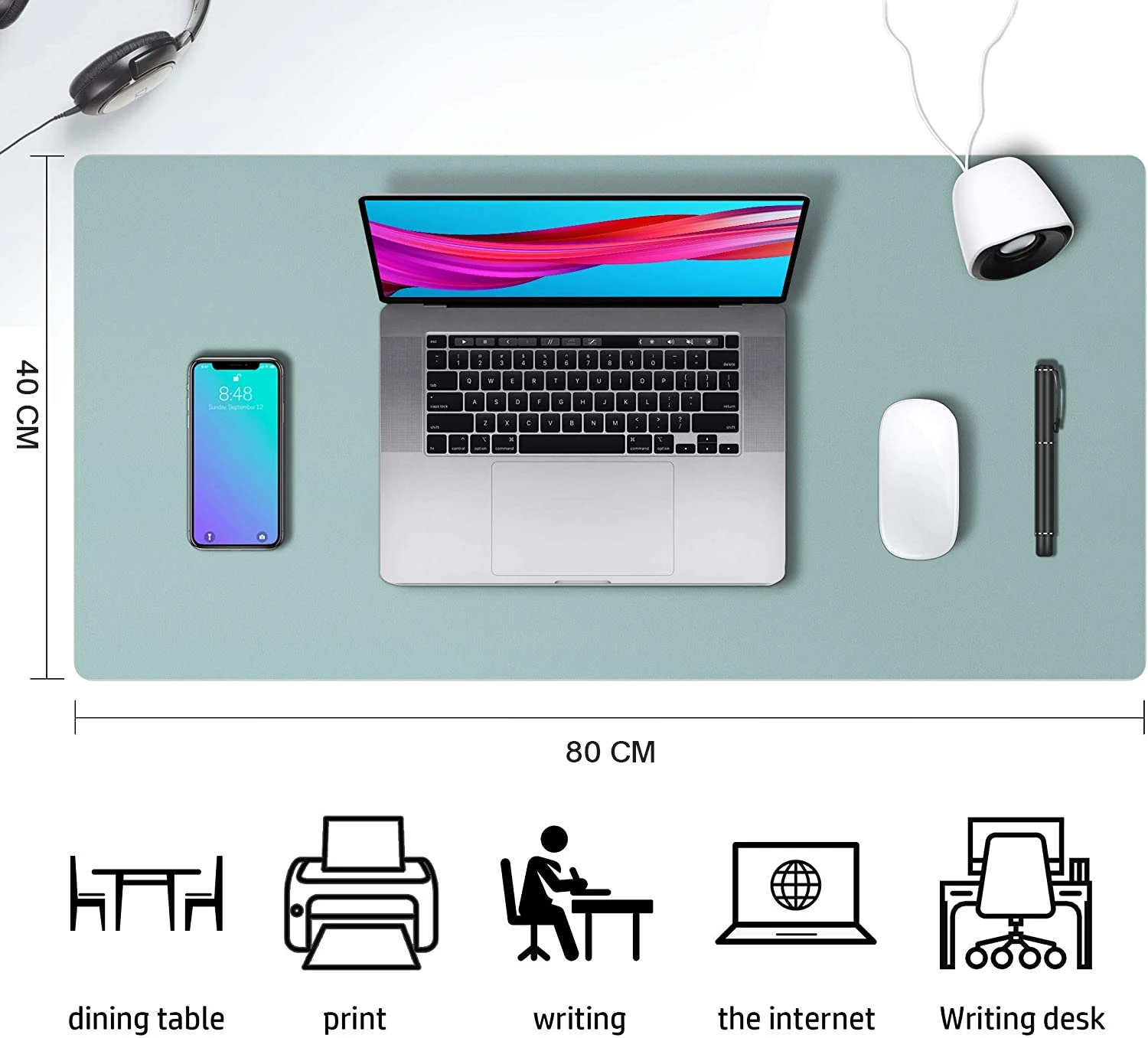 mouse pad Large Size Portable  - Desk Pad Leather Large recensie en prijs