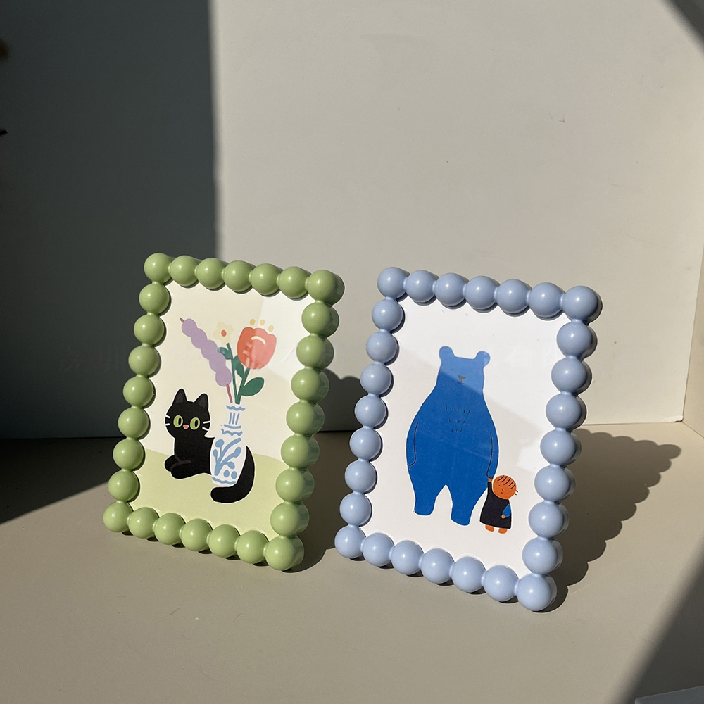 Cute Beaded Photo Frame Fun De - Desk Setup Photo recensie en prijs