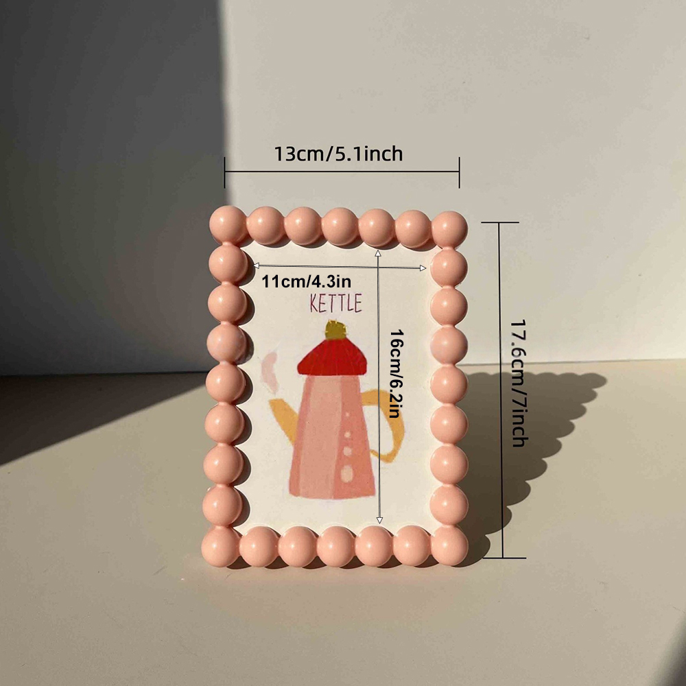 Cute Beaded Photo Frame Fun De - Desk Setup Photo recensie en prijs