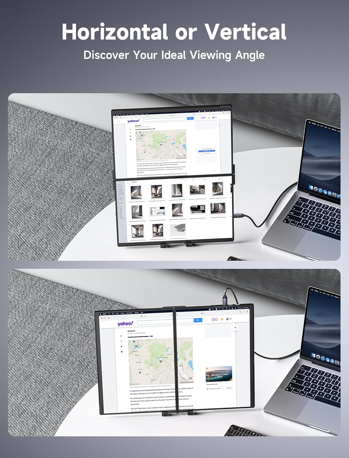 Portable Monitor Stand Mount f - Desk Setup Reference recensie en prijs